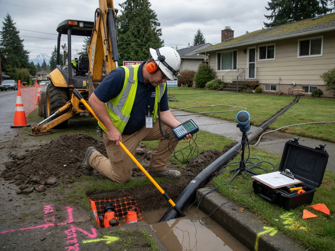 Water Line Repair in South Hill