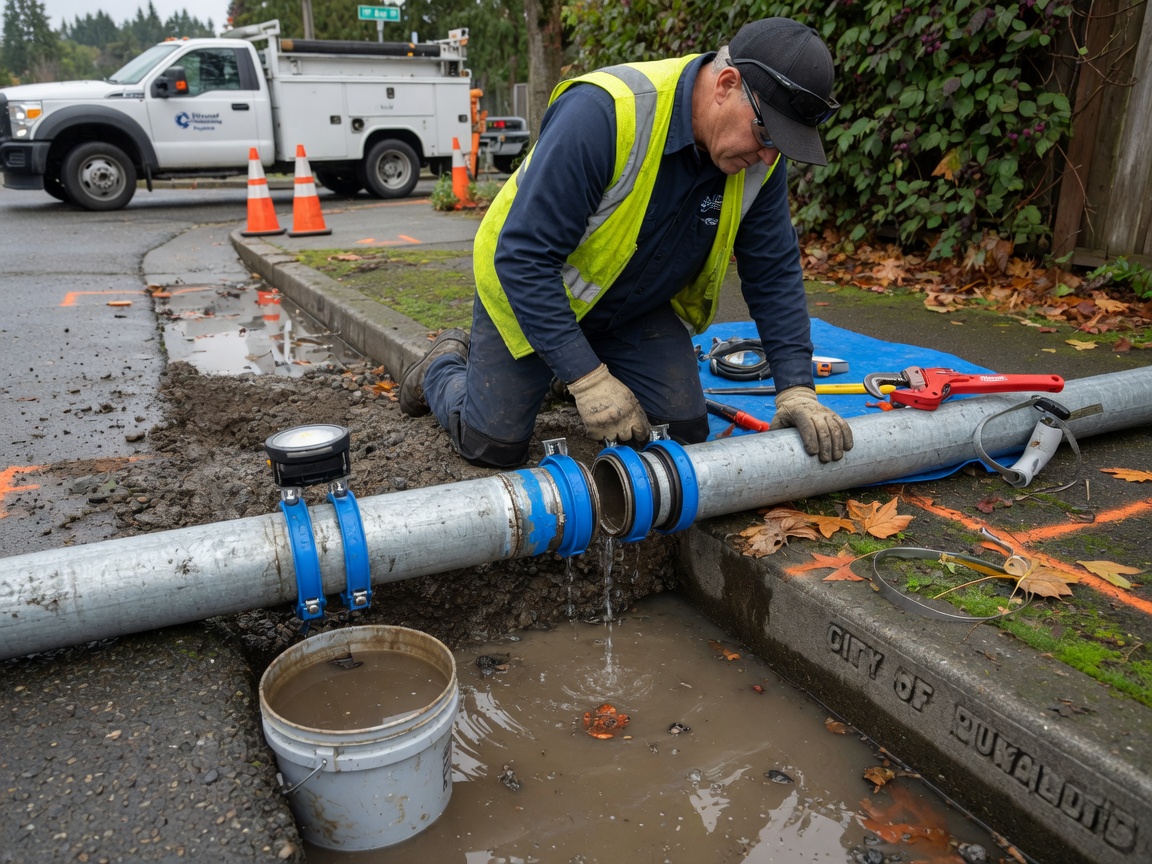 Water Line Repair in Silver Creek